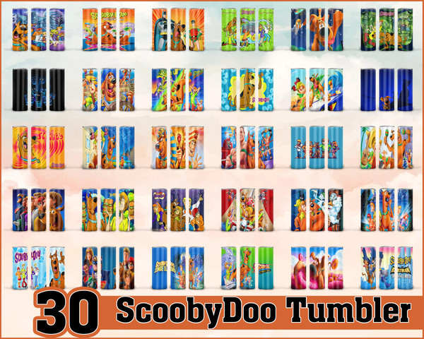 ScoobyDoo Tumbler, ScoobyDoo PNG, Tumbler design, Digital download.jpg