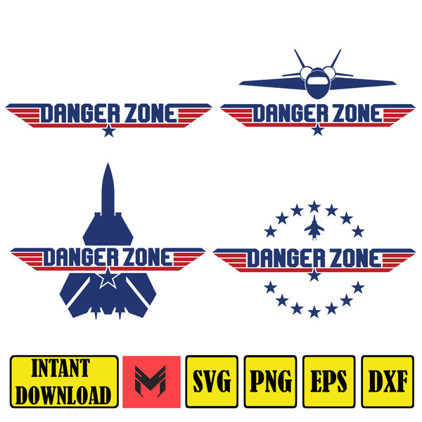 Danger Zone Svg, Jet Fighter Svg.jpg