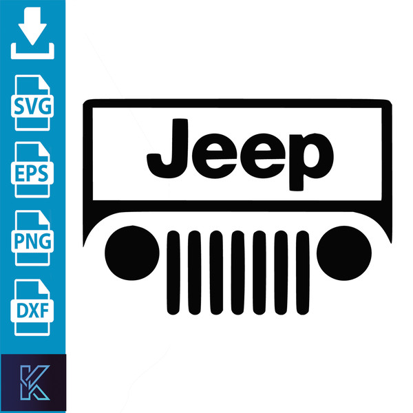 Jeep Logo Svg - Download SVG Files for Cricut, Silhouette and sublimation