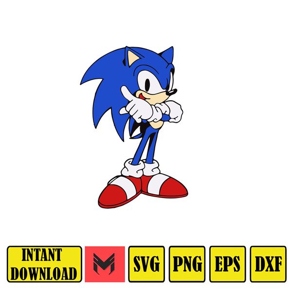 Sonic Svg, Tails Svg, Cutting File Cricut, Sonic the Hedgeho - Inspire ...