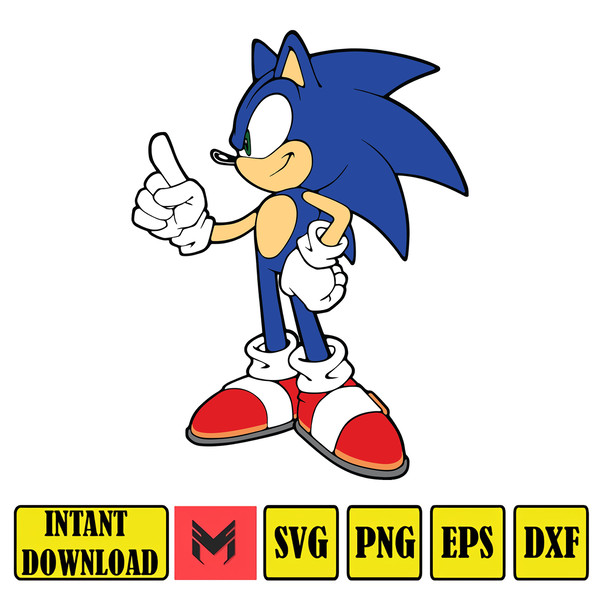 Sonic Logo PNG Vector (EPS) Free Download