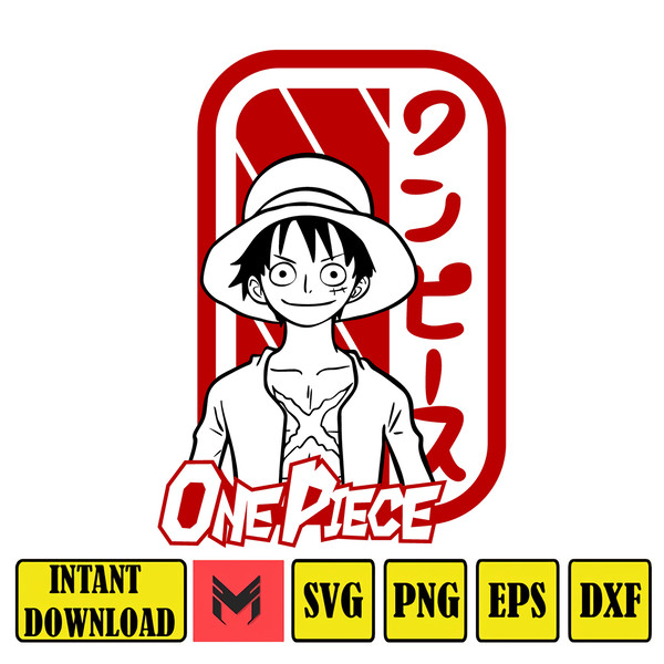 Luffy Gear 5 Luffy Gear 5 Png Svg Monkey D Luffy (Instant Download