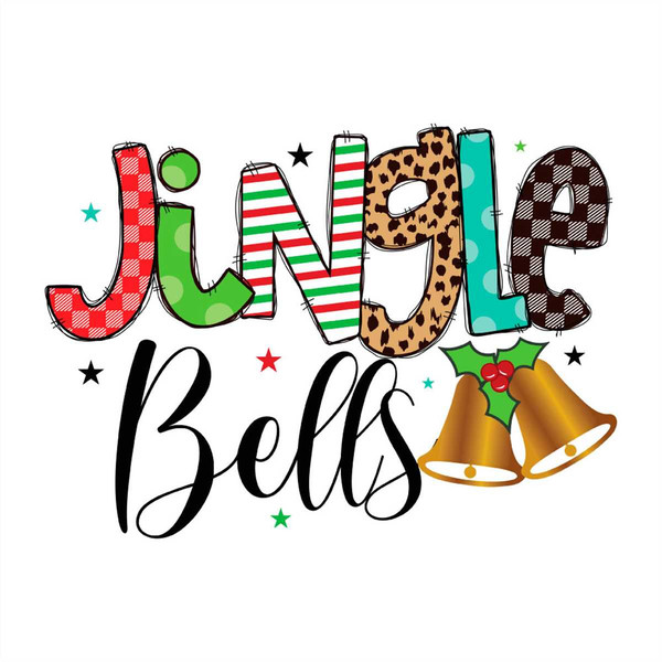 christmas holly bells clip art