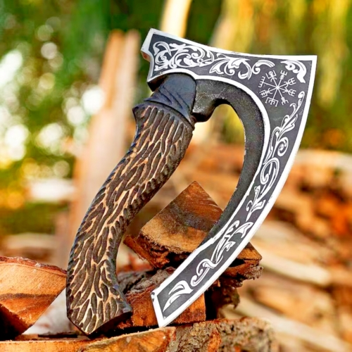 Handmade Viking Axe Pizza Cutter - Unique and Functional Kitchen Tool (4).png