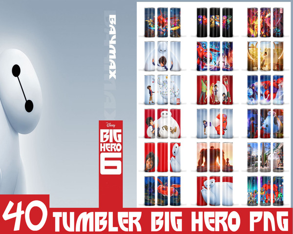 Big Hero Tumbler, Big Hero 6 PNG, Tumbler design, Digital download.jpg