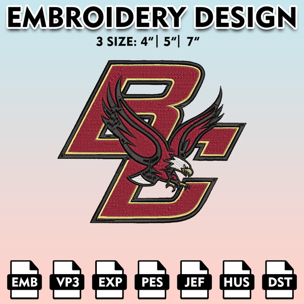 college logo embroidery designs