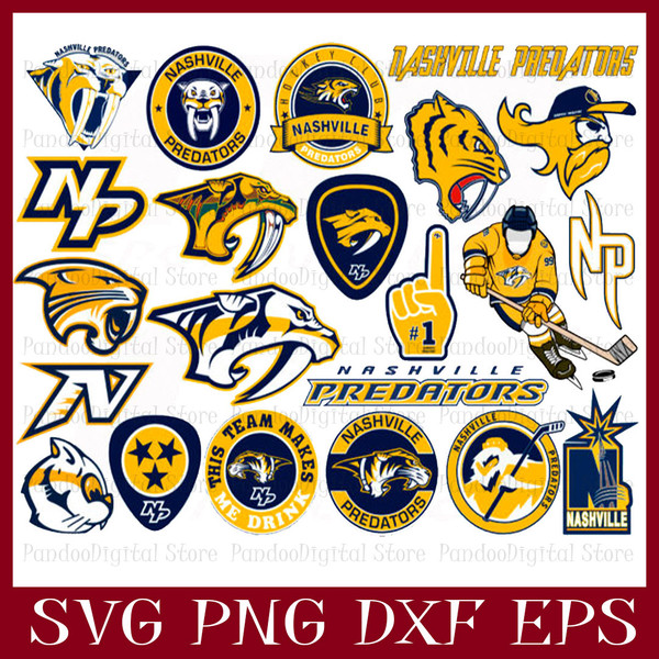 Nashville Predators svg, Nashville Predators Bundle, Nashvil - Inspire  Uplift