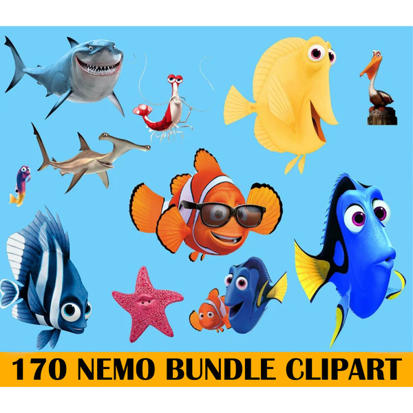 170 Nemo Dory Clipart, Finding Nemo , Finding Dory Png, Nemo - Inspire  Uplift