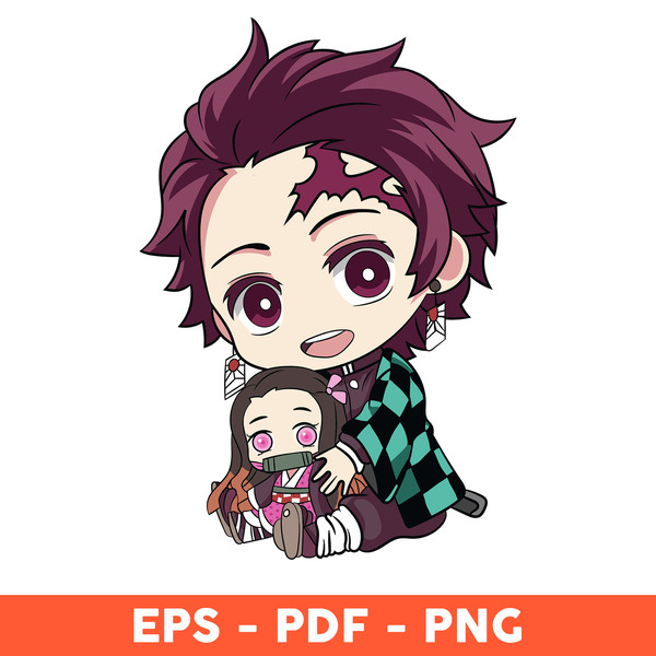 Tanjiro Chibi Sleeping Svg, Tanjiro, Chibi Svg, Kamado Tanji - Inspire  Uplift