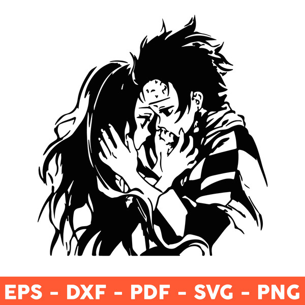 Kamado Tanjiro Svg, Anime Svg, Manga Svg, Japanese Svg, Cart - Inspire  Uplift