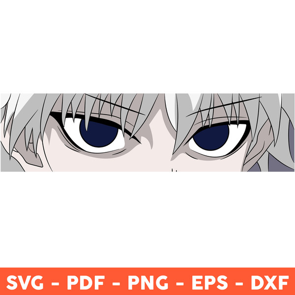 Hunter x Hunter Killua with Big Eyes Sticker - Cool Anime Sticker