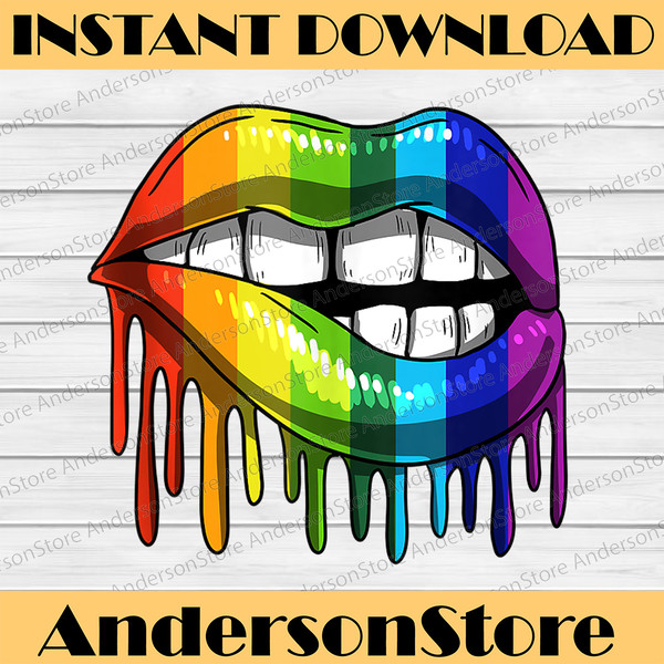 Lgbt Pride Lips, Svg Vector Illustrations - free svg files for cricut