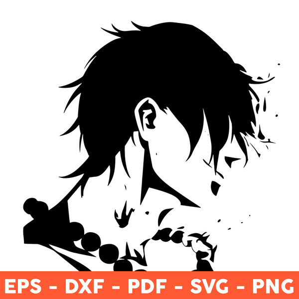 Portgas D. Ace Svg, Ace One Piece Svg, One Piece Anime Svg, - Inspire Uplift
