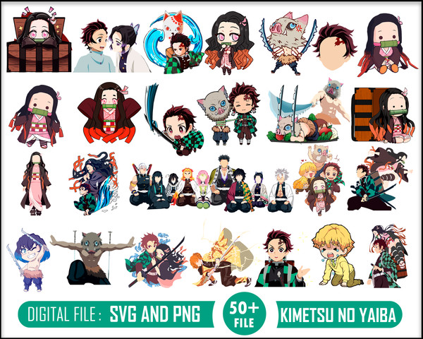 Kimetsu transparent background PNG cliparts free download