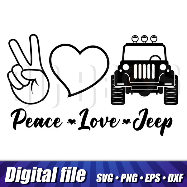 I Love Titties And Jeeps Logo Svg, Jeeps Svg, Love Titties Svg