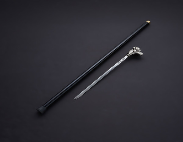 Walking Cane Sword, Battle Ready