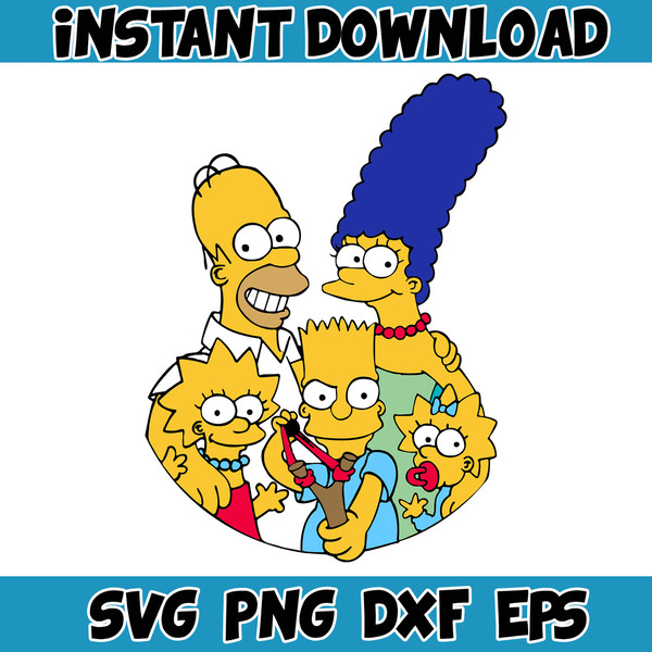 The Simpsons SVG - The Simpsons Birthday Svg - The Simpsons Cut Files (120).jpg