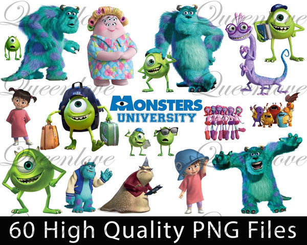 monsters university characters png