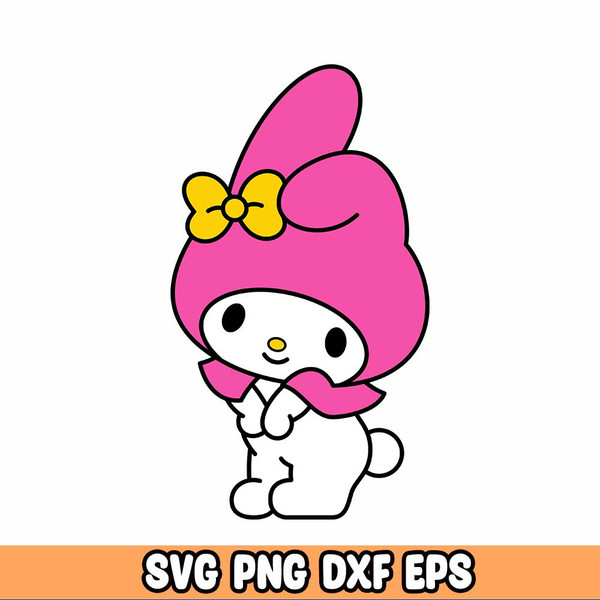 My Melody Bundle Svg, My Melody Svg, Kawaii kitty Svg, Hello - Inspire  Uplift