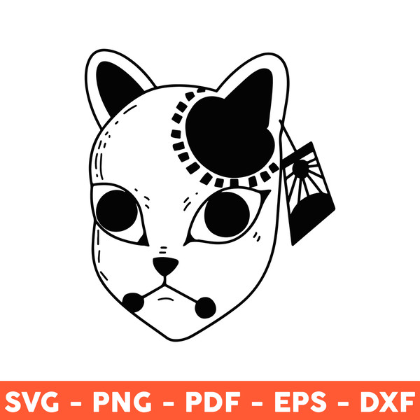 Kamado Tanjiro Svg, Anime Svg, Kimetsu No Yaiba Svg, Japanese Svg, Ani