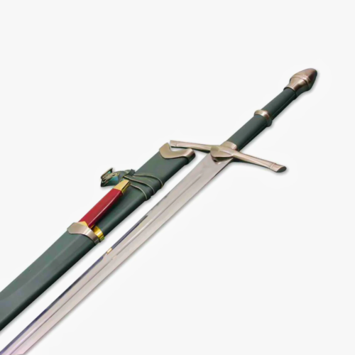Aragorn Strider Ranger Sword (Green Color) With Knife Fully Handmade Replica - Premium Quality LOTR Collectible (2).png