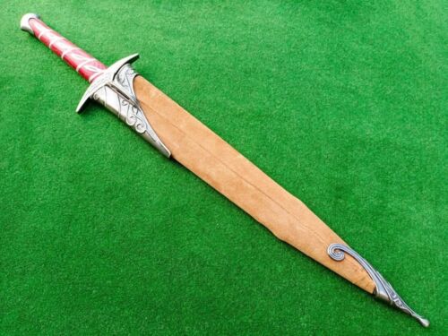 Handmade Damascus Steel Hobbit Sting Elven Sword from Lord of the Rings Replica for Him (3).jpg