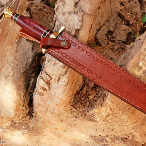 Handmade forged damascus steel double edge dagger sword near me in new york.jpg