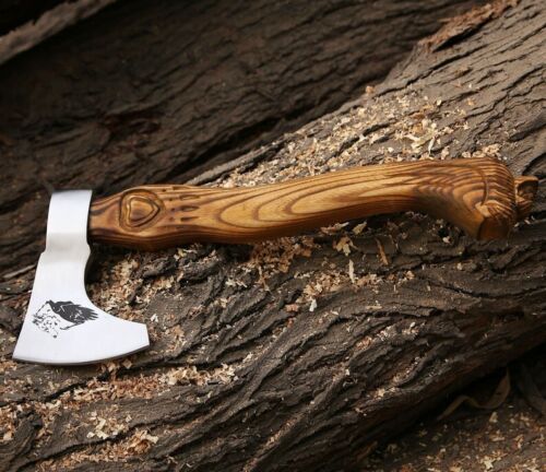 Hand-Forged Viking Carbon Steel Tomahawk with Integral Design for Camping and Hiking (2).jpg