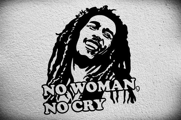 No Woman No Cry - No Woman No Cry - Sticker