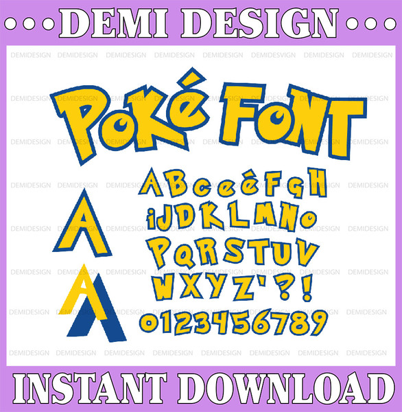 Pokémon Font - Download Free Font