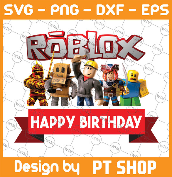 ROBLOX Personalised Birthday Card, Birthday Roblox Card, Kids