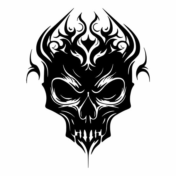 Skull SVG Bundle, skull clipart, cute skull svg, skull tatto - Inspire ...