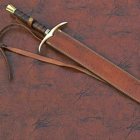 Handmade forged damascus steel viking sword near me in arizona.jpg