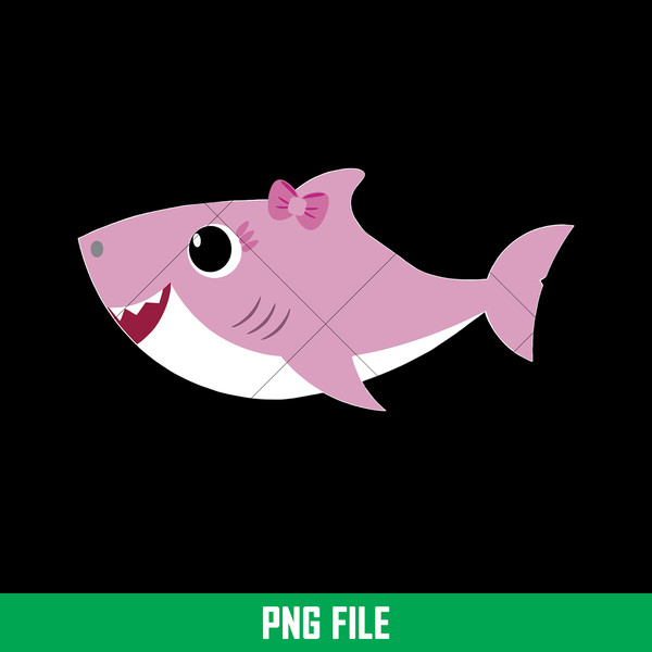 Baby Shark Png, Shark Family Png, Ocean Life Png, Cute Fish - Inspire ...