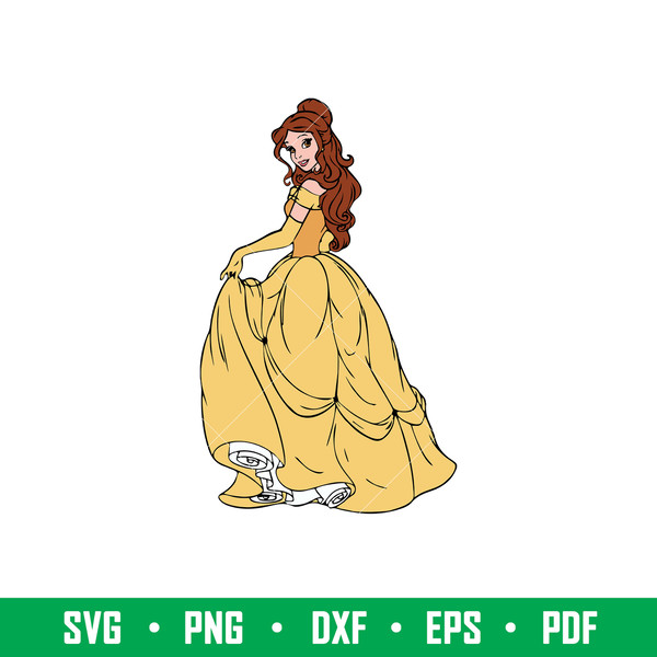 Disney Princess Svg, Disney Princess Chracters Svg, Disney Princess Clipart, Princes Svg,  Png Dxf Eps Pdf  File, dn06.jpeg