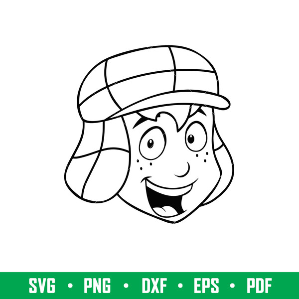 El Chavo Svg, El Chavo del 8 Svg, El Chavo Del Ocho Svg, El Chavo Clipart, El Chavo Svg Cut files for Cricut, CT83.jpeg