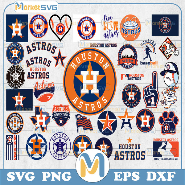 40 Files Houston Astros Baseball Team svg , Houston Astros Svg, MLB Team  svg, MLB Svg, Png, Dxf, Eps, Jpg