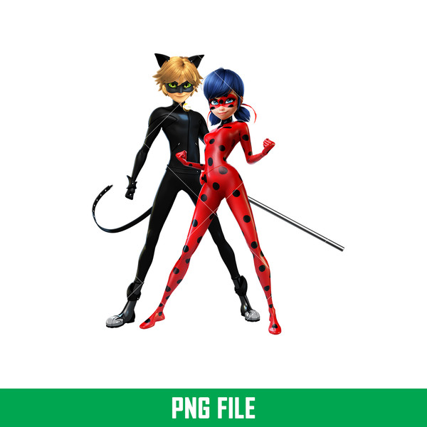 Miraculous Ladybug Png, Ladybug Png, Miraculous Tales Of Ladybug & Cat Noir  Png Digital File, CT03
