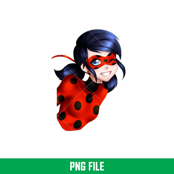 Miraculous Ladybug Png, Ladybug Png, Miraculous Tales Of Ladybug & Cat Noir  Png Digital File, CT28