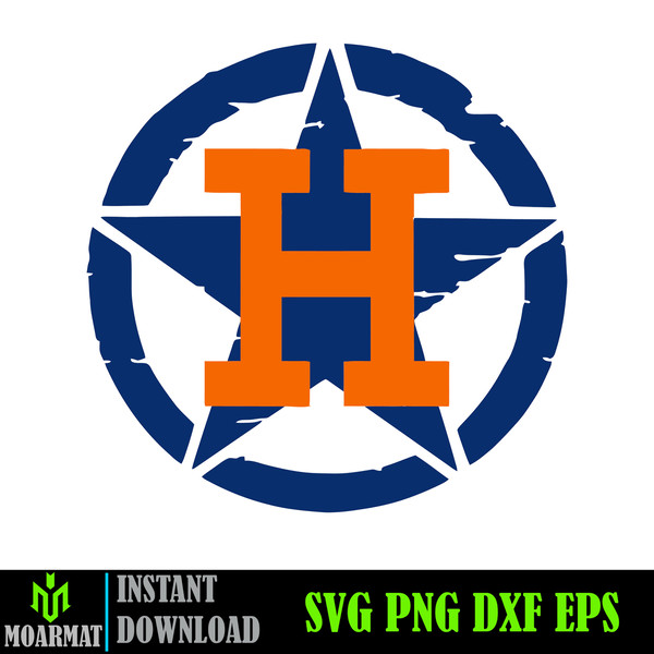 Houston Baseball Logo SVG, Houston Astros Baseball Team