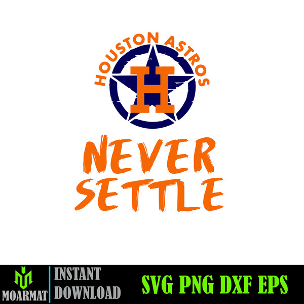 Houston Astros SVG PNG DXF EPS - free svg files for cricut