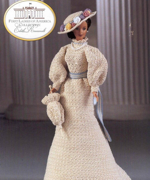 Vintage Style Barbie Dress Crochet Pattern.jpg