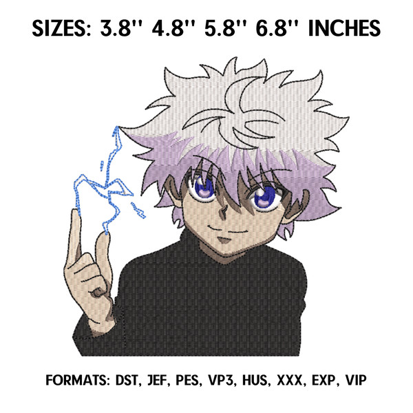 Killua Embroidery 