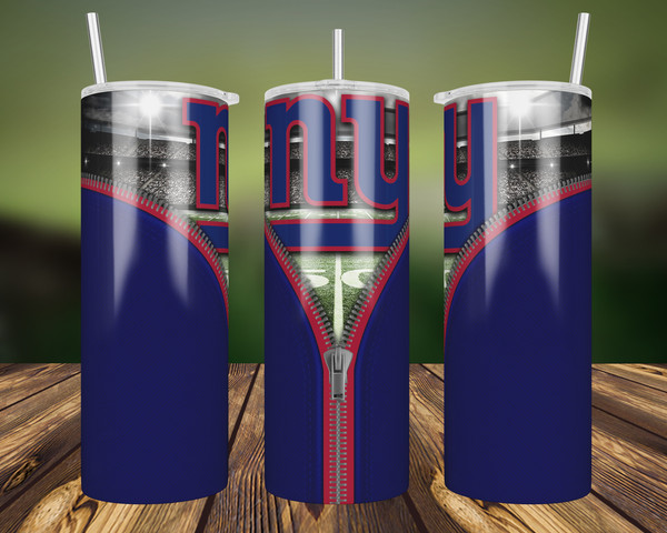 New York Giants Tumbler Wrap, 20oz Skinny Tumbler Straight T - Inspire  Uplift