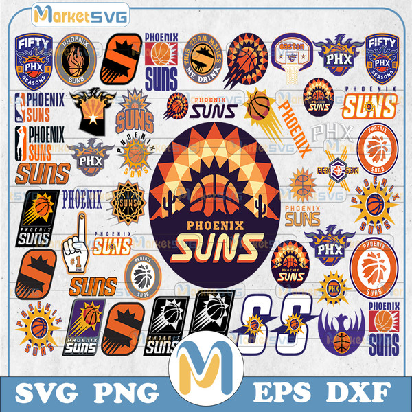 Phoenix Suns svg, Basketball Team svg, Basketball svg, NBA s - Inspire  Uplift