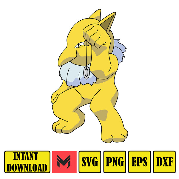 Pokemon Svg, Pokemon Cricut, Layered Pokemon Cut File, Pokemon Png, Pikachu Svg, Pokemon Clipart, Svg For Cricut, Svg For Silhouette (126).jpg