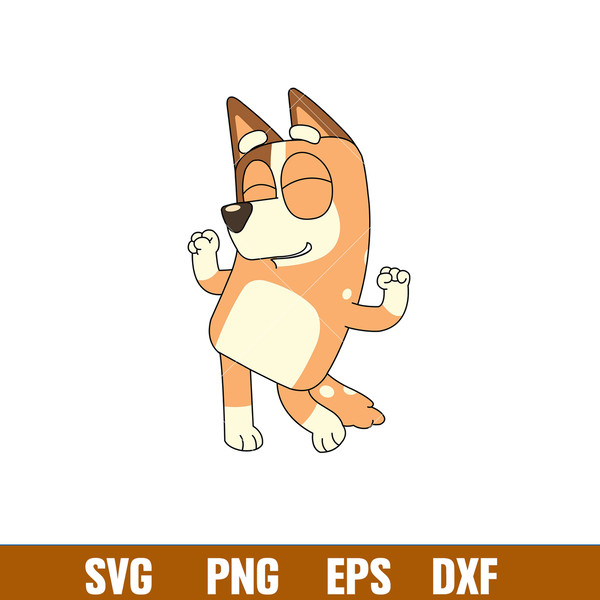 Bluey Heeler Dog SVG, Bluey SVG, Cartoon SVG PNG DXF EPS Fil - Inspire  Uplift