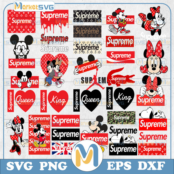 Supreme Logo, LV Supreme Logo HD wallpaper