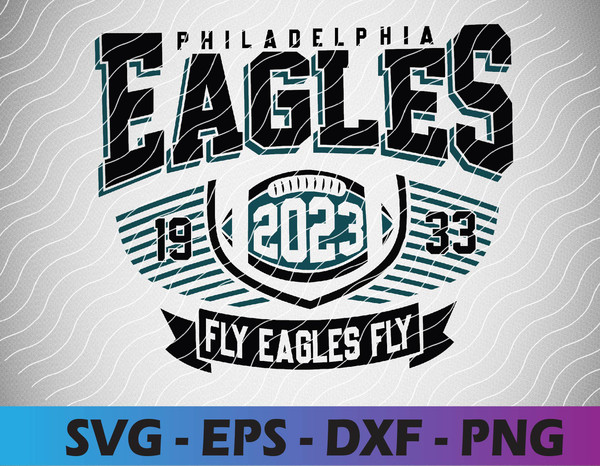 Philadelphia Eagles 2023 Svg, Sport Svg, Fly Eagles Fly Svg