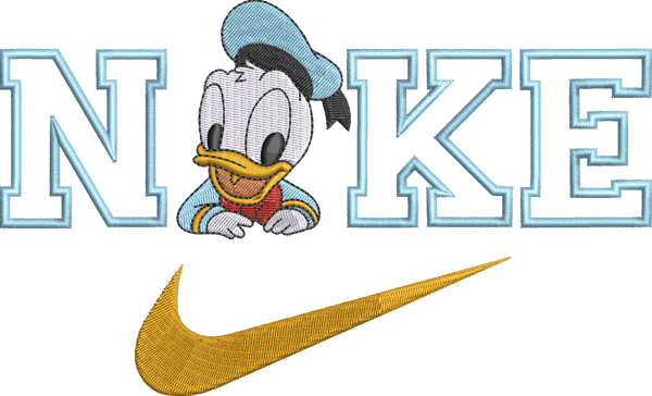 Donald Duck Nike  Embroidered.PNG